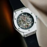 Hublot-Inspired Skeleton Dial Luxury Watch – Premium Edition