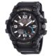 Rugged Shock Resistant Digital-Analog Sports Watch for Men