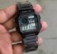 Casio Vintage Digital World Time Men’s Watch with Black Stainless Steel Strap - Image 4