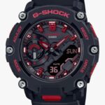 Casio G-Shock GA-2200 Ignite Red Men’s Watch – Shock Resistant | Analog-Digital