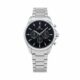 Tommy Hilfiger Hudson Stainless Steel Chronograph Watch – Black Dial for Men