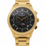 Luxury Gold Chronograph Watch with Moon Dial (Premium Inspired Edition)