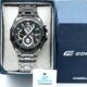 Casio Edifice EFR‑539 Men’s Chronograph Stainless Steel Watch – Black Dial - Image 8
