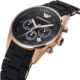 Emporio Armani Sportivo AR5905 Men’s Chronograph Watch – Rose Gold Case & Black Strap - Image 2