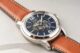 Fossil Heritage Automatic Men’s Skeleton Watch – Blue Dial & Brown Leather Strap - Image 2